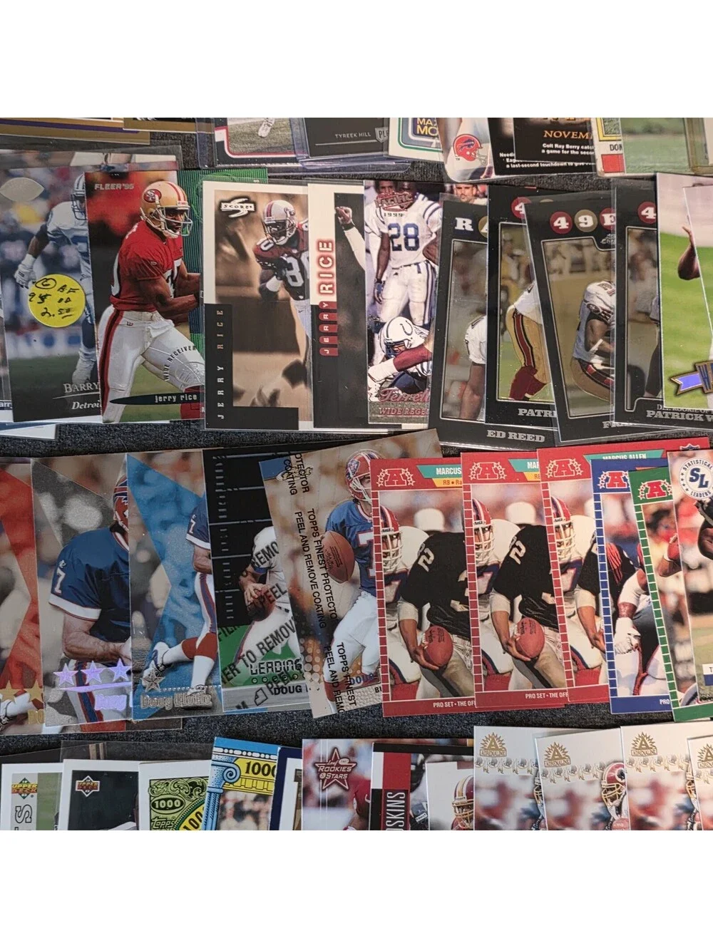 500+ Football Card Collection w/ Many Stars & HOF Players 90s 2000s